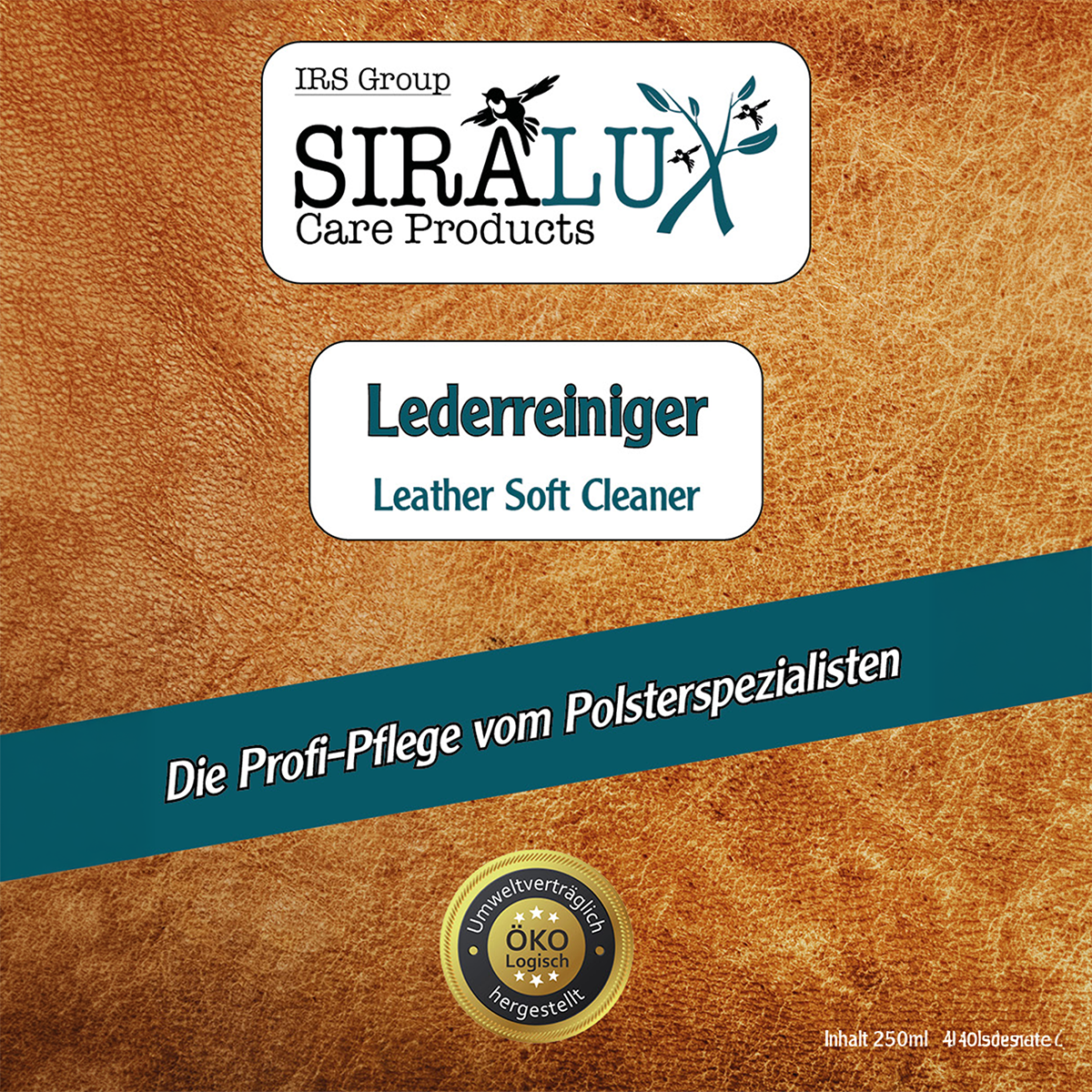 SIRALUX Lederpflege & Reiniger